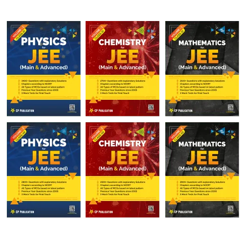Career Point Kota- IIT-JEE Main & Adv. Full Syllabus Objective Physics Chemistry & Mathematics (PCM) Books (Set of 6 Vol) with Mock Test