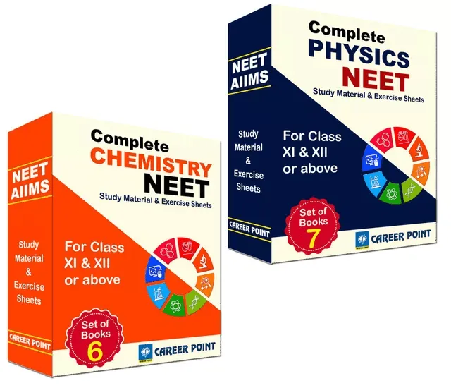 Career Point Kota- NEET-Complete Physics (7 Volume) & Chemistry (6 Volume) Study Material Package (English) For Class 11th12th or Above