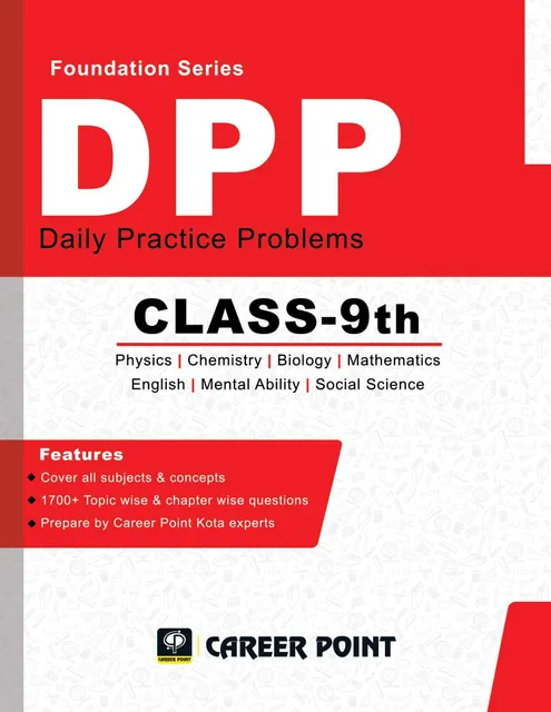 Career Point Kota- Class 9: Daily Practice Problems for NTSE NEET & JEE Foundation (All in One)