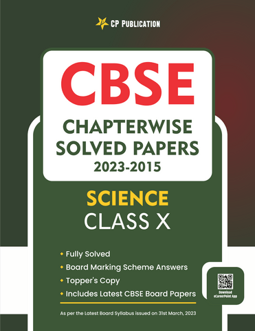 CBSE Chapterwise Question Bank Class 10 Science Solved Papers 2015 to 2023