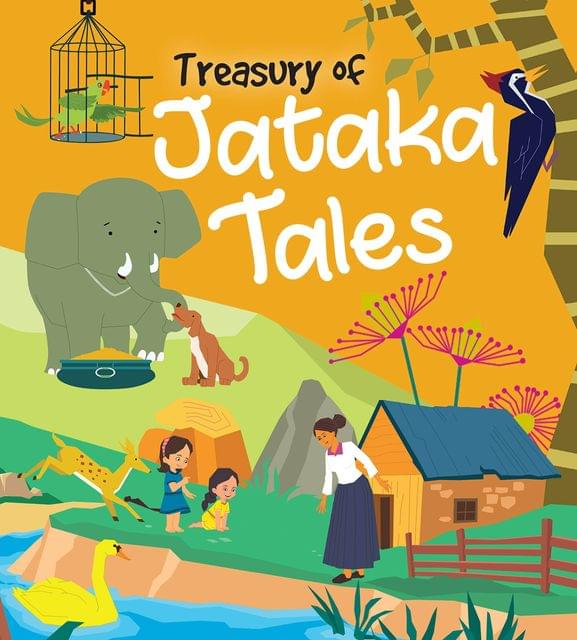 Square Book Jataka Tales Treasury Of Jataka Tales
