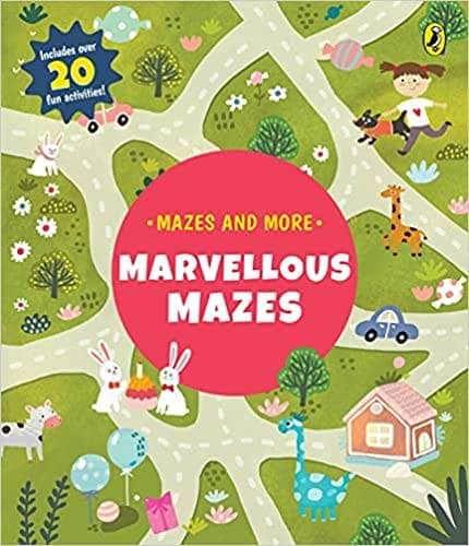 Mazes and more: Marvellous Mazes: Activity Books | Ages 4 and up | Full-colour Activity Books for Children: Fun activities, Mazes, Puzzles, Matching Games and Problem-Solving and More