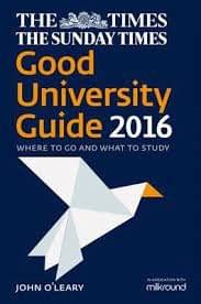 The Times Good University Guide 2016: Where To Go And What To Study