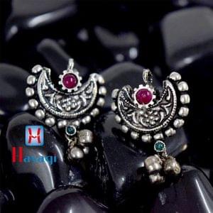 Traditional Oxidized Chand Thushi Tops