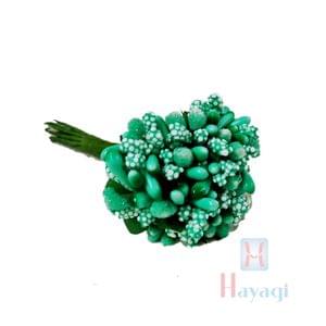 Artificial Floral Hair Juda Pin In Blue Color
