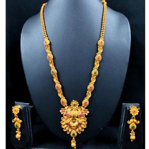 Antique Matte Long Necklace Sets Online