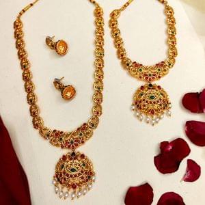 Traditional Wedding Jewellery Antique Finish