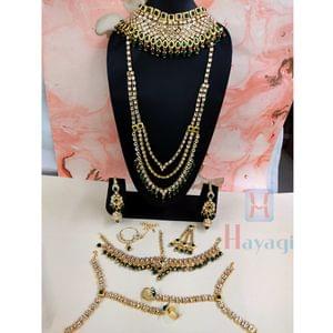 Green Kundan Bridal Jewellery Set