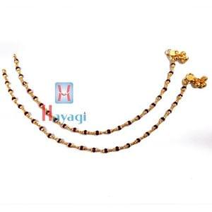 Fancy Red Beads Payal, Anklet,Painjan