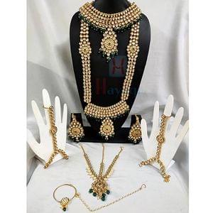 Green Beads Kundan Dulhan Set Buy Online