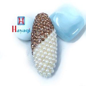 Saree Pin Precious Pearls Designed