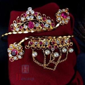 South Indian Bajuband/Armlet High Gold Plated