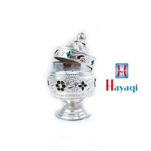 Kumkum Box Silver Plated Online