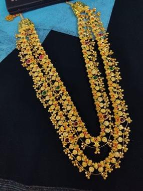 Bridal Heavy Saaj- 2 Line Saaj Without Pendant