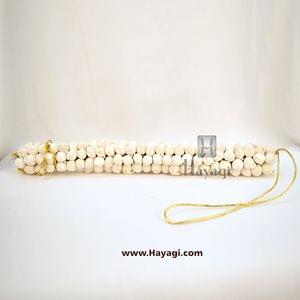 Hair Bun Mogra Flower Gajra For Women In White Pack