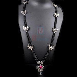 Oxidised Silver Chandrakor Galsar