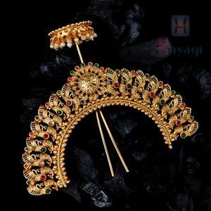 Designer Hair Ambada Khopa Pin- Hair Accessory