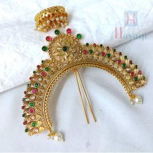 Traditional Bridal Ambada Pin/Hair Bun Pin