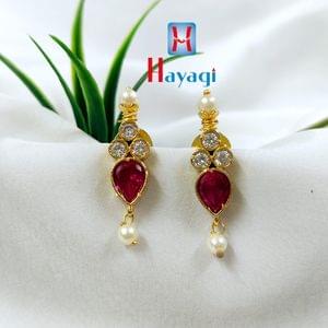 Pearl Tops Traditional Pearl Earring Single Stone