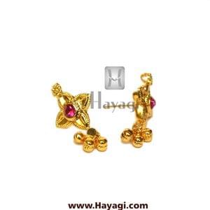 Belpan Thushi Tops, Traditional Thushi Earrings Tops