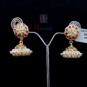 Pearl Jhumki Traditional Pearls Earrings