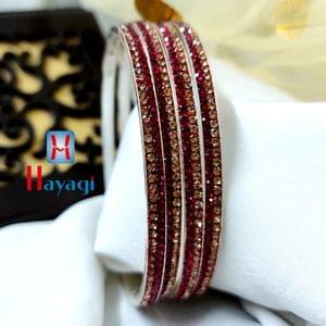 Bangles with AD Stone Studded Online