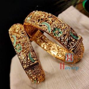 Mint Kada Antique Finish Kada