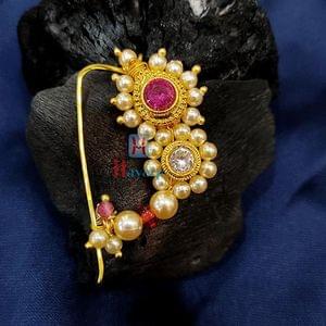 Authentic Maharashtrian Nath  (Piercing / Press)