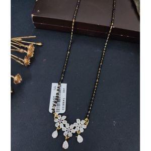 Silver Pendant Mangalsutra Fancy Design