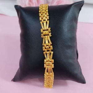 Golden Bracelet For Men Flexible Designer