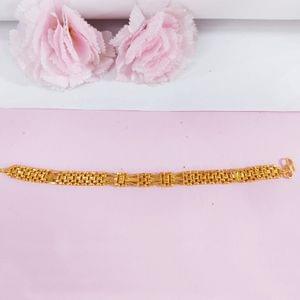 Golden Bracelet For Men Flexible Designer