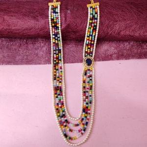 Crystal Beaded Mala- Rich Look Beads Mala