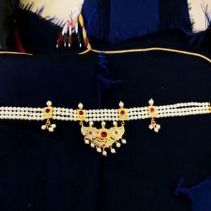 Traditional Pearl Choker- Maharashtrian Pearl Jewellery