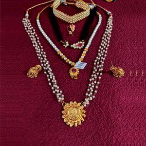 Gauri Jewellery Set- Small Combo Set For Gauri