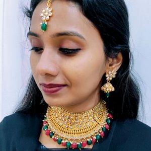 Necklace LCT Stones Multicolour Beads Design Bridal Set Online