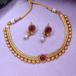 Delicate Necklace Single Line Antique Matte Online