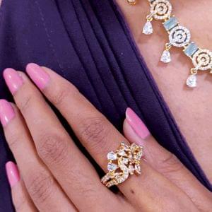 American Diamond Designer Finger Rings Online