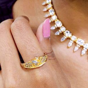 Buy Finger Rings Online Gold Polished