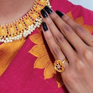 Kemp Stones Finger Ring Buy Online-Hayagi Pune
