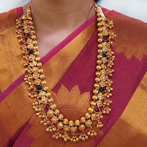 Matt Finish Kolhapuri Saaj Without Pendant