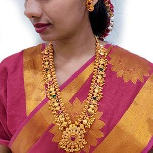 Heavy Geru Saaj Round Pendant