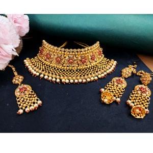 Golden Choker LCT Stoned Net Designer Choker