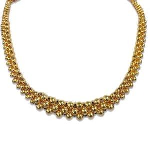 Maharashtrian Thushi- Ball Mani Golden Thushi