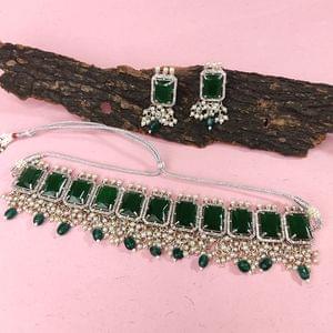 Beads Choker Necklace Rich Look Online