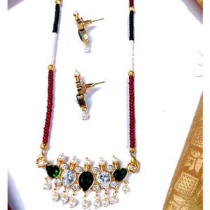 Tanmani Pendant Beads Mala Multicolor Online