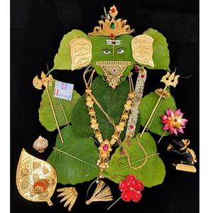 Traditional  Ganpati Jewellery Combo Set