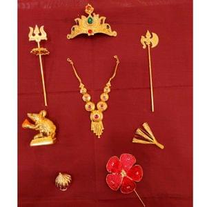 Online Ganesh Jewellery Combo for Ganesh Murti/ Idol