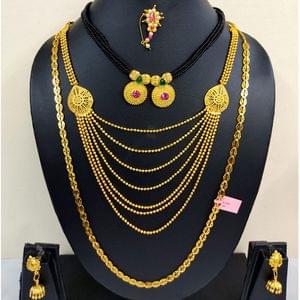 Artificial Gauri Jewellery Combo