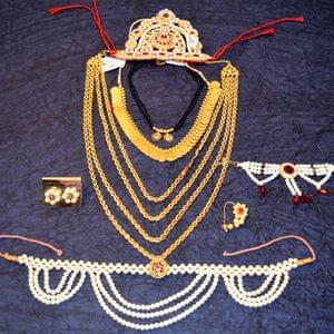 Festive Gauri Ganesh Accessories Combo Set For Gauri Ganesh Festival