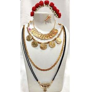 Laxmi Gauri Ganesh Accessories Combo Set Online -Hayagi Pune